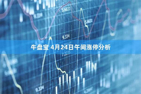牛盘宝 4月24日午间涨停分析