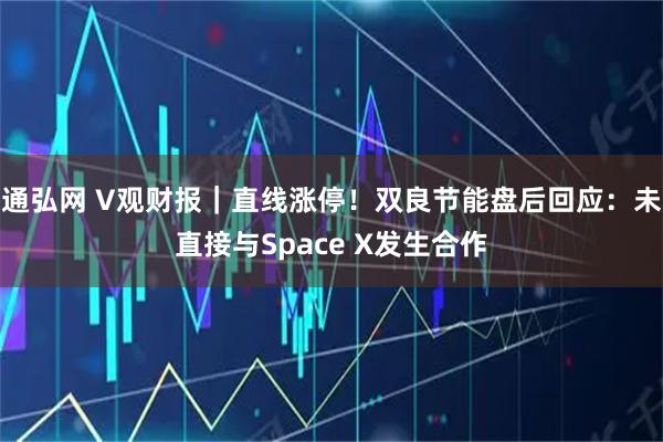 通弘网 V观财报｜直线涨停！双良节能盘后回应：未直接与Space X发生合作
